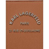 Karl Lagerfeld Shopper torba 'Rue St-Guillaume' zeleno smeđa | shoptok.hr
