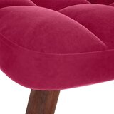  Stolica za ljuljanje s osloncem za noge boja vina baršunasta | shoptok.hr