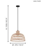 Eglo 43285 - visilica na sajli ausnby 1xE27/40W/230V | Eponuda.com