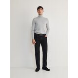 Reserved - Pamučna dolčevita - light grey | shoptok.hr