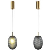  Luster na sajli CANDY 1xE14/25W/230V siva prečnik 15 cm | Eponuda.com