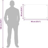 vidaXL Kuhinjski zaštita Crna 90 x 60 x 0.8 cm | shoptok.hr