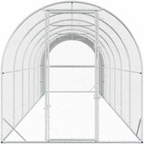  Kokošinjac Srebrna 800 x 200 x 200 cm Pocinčani čelik | shoptok.hr