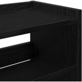  Stalak za cipele crni 80x25x100 cm od konstruiranog drva | Eponuda.ba