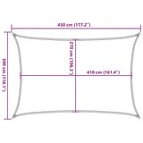  Jedro za zaštitu od sunca 160 g/m² svjetlozeleno 3 x 4,5 m HDPE | shoptok.hr