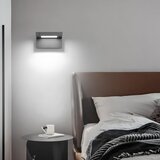 KUKAK Zunanja/stenska LED svetilka, 6500 K hladno bela, z 350° nastavljivo ploščo | Shoptok.si