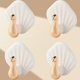 INF 4 Pack Močni Samolepilni Kljuki Brez Vrtanja - Obešanje Brez Poškodb White, (22064574) u
