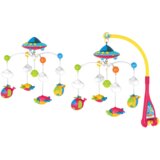 VISILICA za krevetić za bebe Ufo sa projektorom i 108 melodija | shoptok.hr
