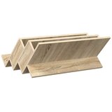  Regal za revije Sonoma hrast 65 x 53 x 28,5 cm Konstruiran les, (5000214275) | Shoptok.si