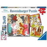Ravensburger puzzle - Razigrane životinje - 3x49 Cene