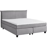 Bessagi Home Postelja Boxspring Rinaldo, Siva, Z Nadvložkom, 180x200 | Shoptok.si