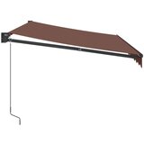 Tenda na ručno uvlačenje smeđa 350 x 250 cm | Eponuda.com