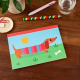 Rex London A5 bilježnica 60 str. Sausage Dog – | shoptok.hr