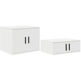 Ormarić za pohranu 2 pcs Bijelo 103 x 41 x 40 cm | shoptok.hr