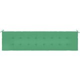  Jastuk za vrtnu klupu zeleni 200 x 50 x 3 cm od tkanine Oxford | Eponuda.ba
