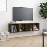 Ormarić za knjige / TV dimljeni hrast 143x30x36 cm drvo | shoptok.hr
