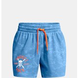 Under Armour Project Rock Terry Underground Blue Women's Sports Shorts | ePonuda.com