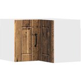  Zidni kutni ormar LUCCA Staro drvo 57 x 57 x 40 cm | Eponuda.ba