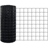 vidaXL Evropska ograja Siva 0.8x25 m Jeklo | Shoptok.si
