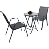 Gardenson SET ZA BALKON kovina, steklo antracit Slike