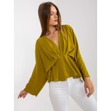 Italy Moda Blouse-DHJ-BZ-11979.67-olive Cene
