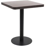 stol tamnosmeđi 60 x 60 cm MDF
