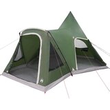  Teepee šator s krovom s pohranom Zelena 545 x 450 x 295 cm | shoptok.hr