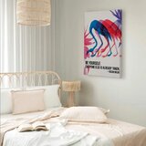  Slika - Colorful Flamingos - Inspirational Quote with Colorful Bird Silhouettes 60x90 Akustična | shoptok.hr