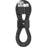 NATIVE UNION Belt Cable USB-A to Lightning 1,2m Black | shoptok.hr