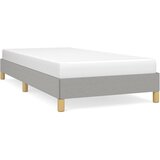 The Living Store Posteljni okvir svetlo siv 80x200 cm blago - Posteljni Okvir, (21532116) | Shoptok.si