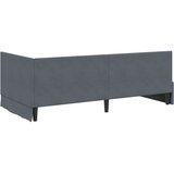  Kutni okvir kreveta Tamno siva 90 cm x 200 cm Baršun | shoptok.hr