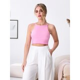 Sinsay Crop top u stilu negližea | shoptok.hr