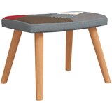  Stolica za opuštanje s osloncem za noge patchwork od tkanine | shoptok.hr
