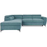 MID.YOU KOTNA SEDEŽNA GARNITURA, velur barve petroleja | Shoptok.si