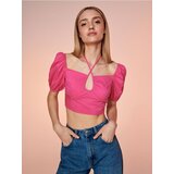 Sinsay ženski crop top na vezanje YC247-42X Cijene