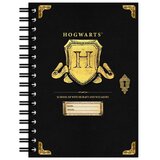 HARRY POTTER spiralna beležka A5 Hogwarts Shield Blue Sky Cene