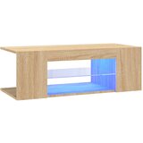 Maison Chic TV omarica - TV stojalo - Televizijska omarica z LED lučkami sonoma hrast 90x39x30 cm, (21700345) Cene