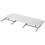 Zone Denmark Svijetlo siva metalna vrtna klupa Disc – | shoptok.hr