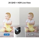 Tp-link Tapo C225 AI kamera 2K QHD 4MP, H.264, 360°/114° Pan/Tilt, Enhanced Night Vision, microSD, dvosmjerni audio, AI detekcija pokreta, Wi-Fi, Tapo app | shoptok.hr
