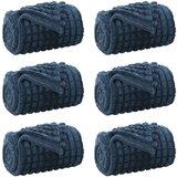  Pokrivači za bacanje 6 pcs Mornarsko plava 200 x 150 cm Runo | shoptok.hr
