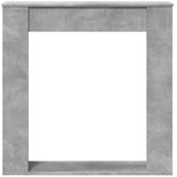  Okvir za kamin boja betona 100x20x100 cm od konstruiranog drva | shoptok.hr