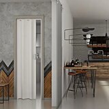 Harmonika vrata 83X203CM bela piazza