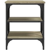  Bočni stolići 2 kom boja hrasta 40x42x50 cm konstruirano drvo | shoptok.hr