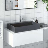  Umivaonik od lijevanih minerala/mramora 60x38x11 cm antracit Cijene