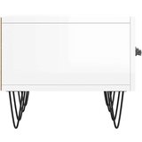 TV ormarić sjajni bijeli 150 x 36 x 30 cm od konstruiranog drva | shoptok.hr