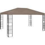 vidaXL Paviljon 4x3 m taupe Cene