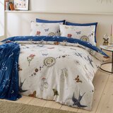 Sassy B Modra/kremno bela enojna posteljnina 135x200 cm Astrology – | Shoptok.si