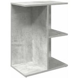 Maison Chic Nočna omarica - Nočna miza betonsko siva 46,5x29x61 cm inženirski les, (21689224) | Shoptok.si