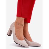 VINCEZA Elegant Heels On Block Heel | Shoptok.si