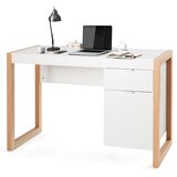 Costway Bela loft računalniška pisalna miza 112,5 x 50 x 75 cm, (5000007017) | Shoptok.si
